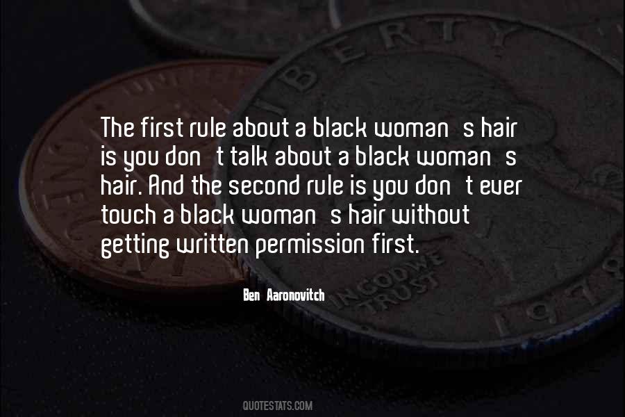 Quotes About A Woman's Hair #1039721