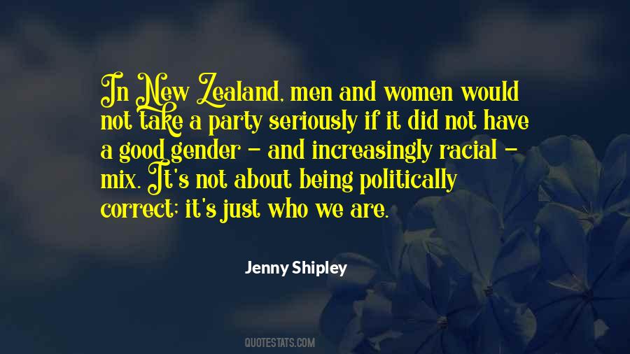Not Being Politically Correct Quotes #1525271