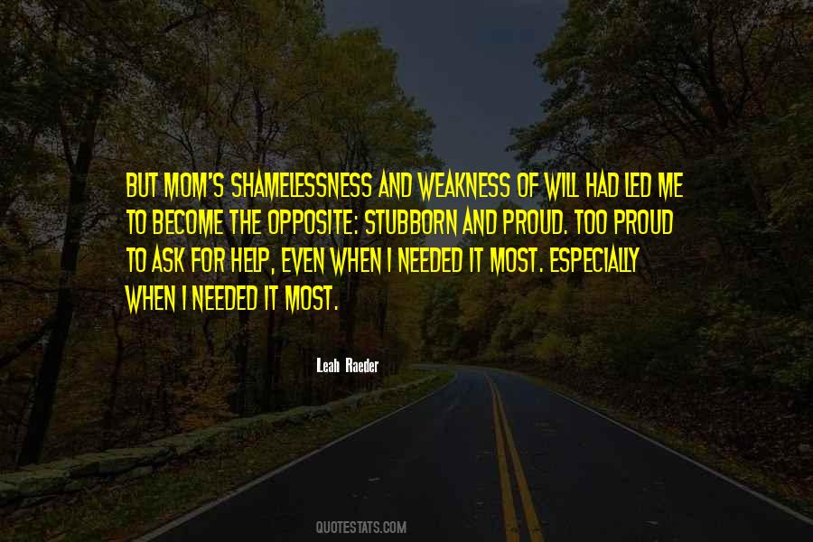 Quotes About Shamelessness #1116085