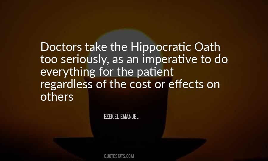 Quotes About Hippocratic Oath #765100