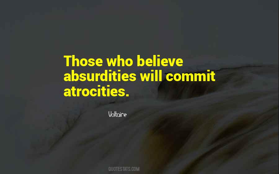 Quotes About Atrocities #257999