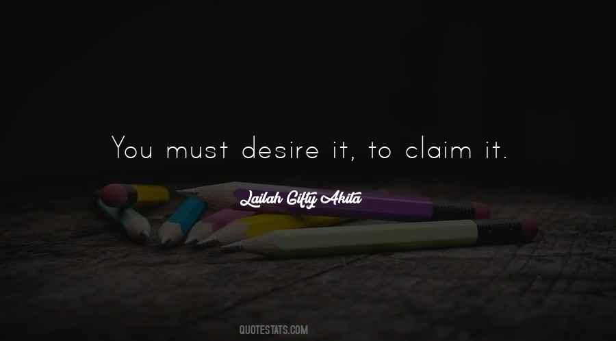 Quotes About Desire To Love #73978