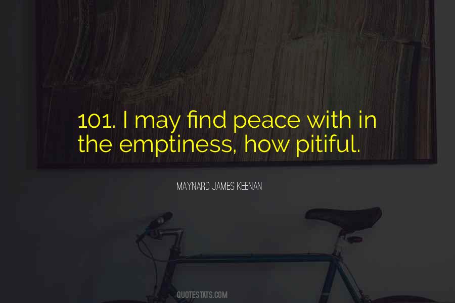 Quotes About Emptiness #1208376