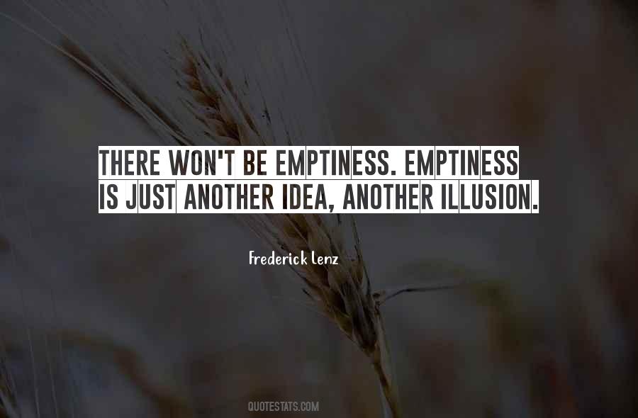 Quotes About Emptiness #1227549