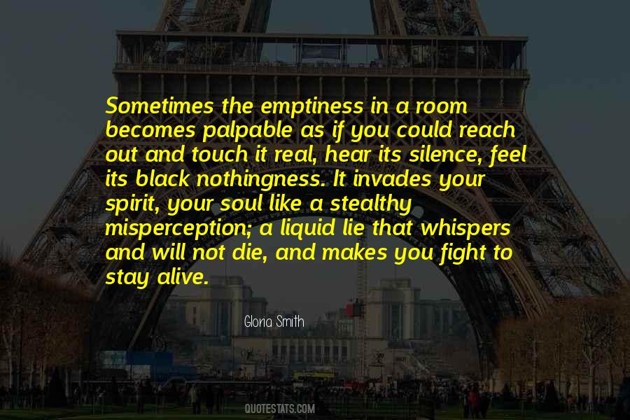 Quotes About Emptiness #1322026