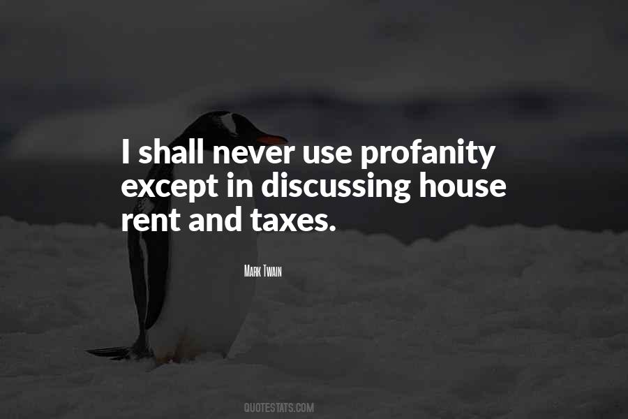 Quotes About Profanity #1086516