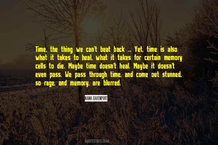 Quotes About Time And Healing #1245268