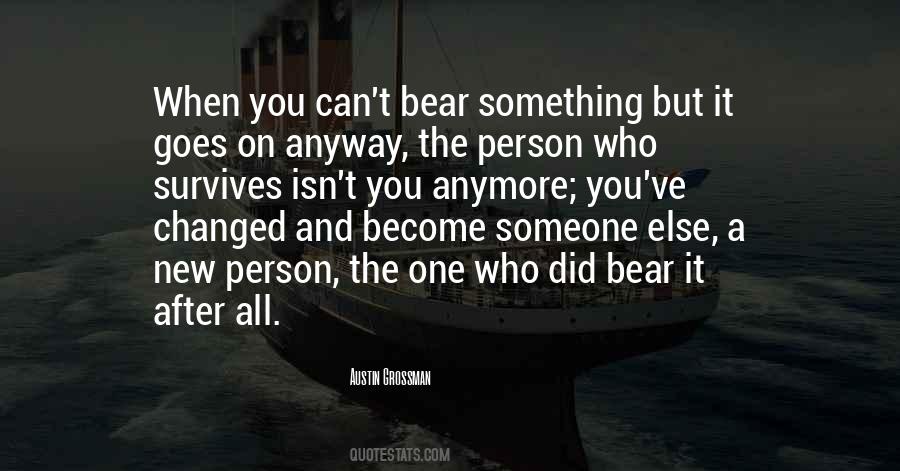 Bear When Quotes #4811