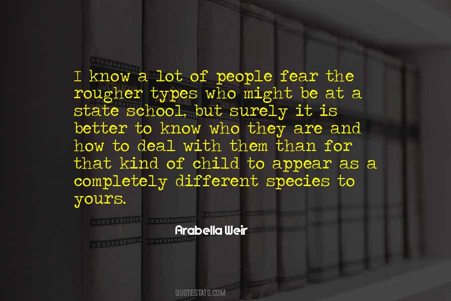 Quotes About Types Of People #269298