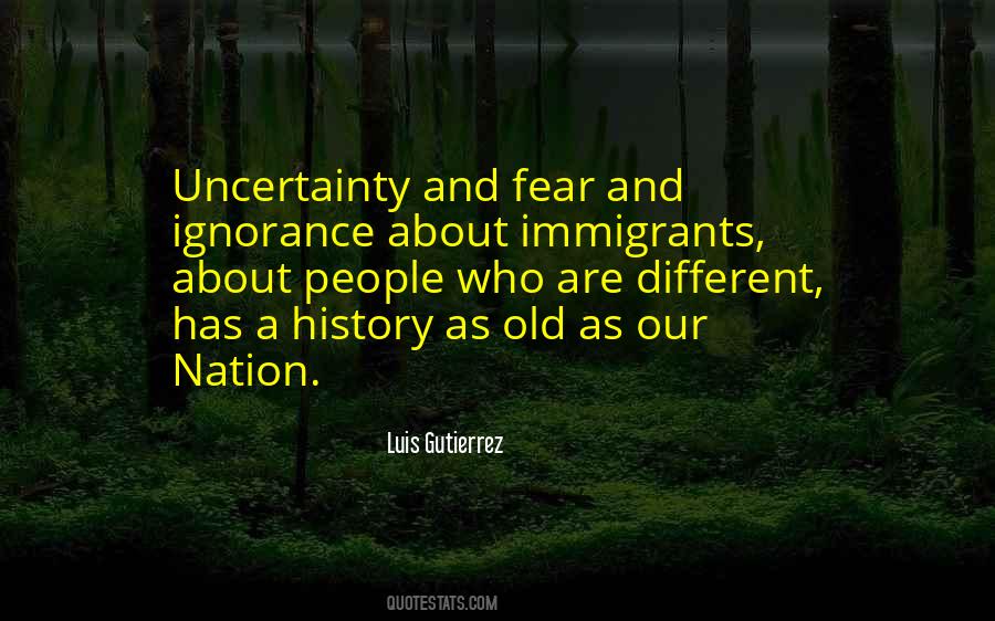 Quotes About Ignorance And Fear #1135091