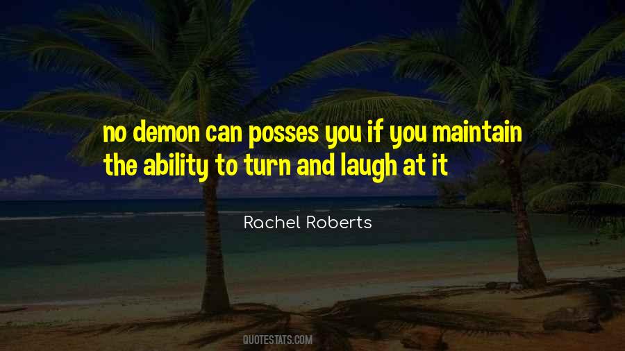 Demon Laugh Quotes #486250