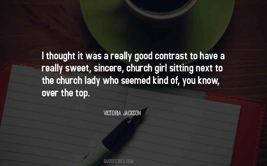 Quotes About Being A Church Girl #901196