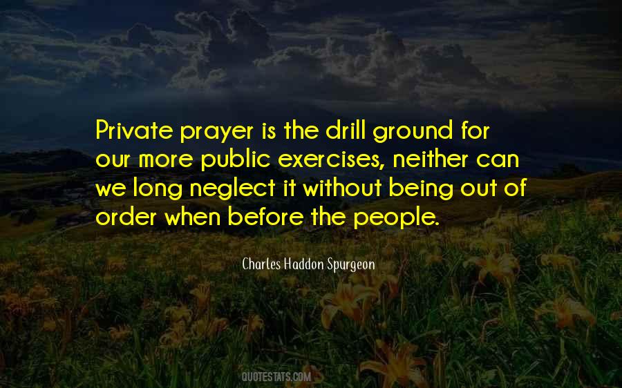Public Prayer Quotes #246337