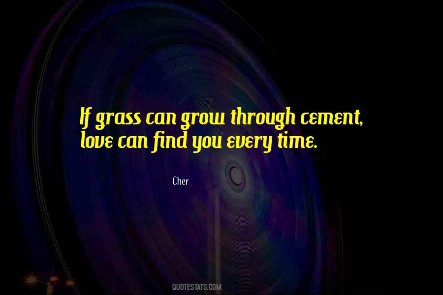 Quotes About Cement #602254