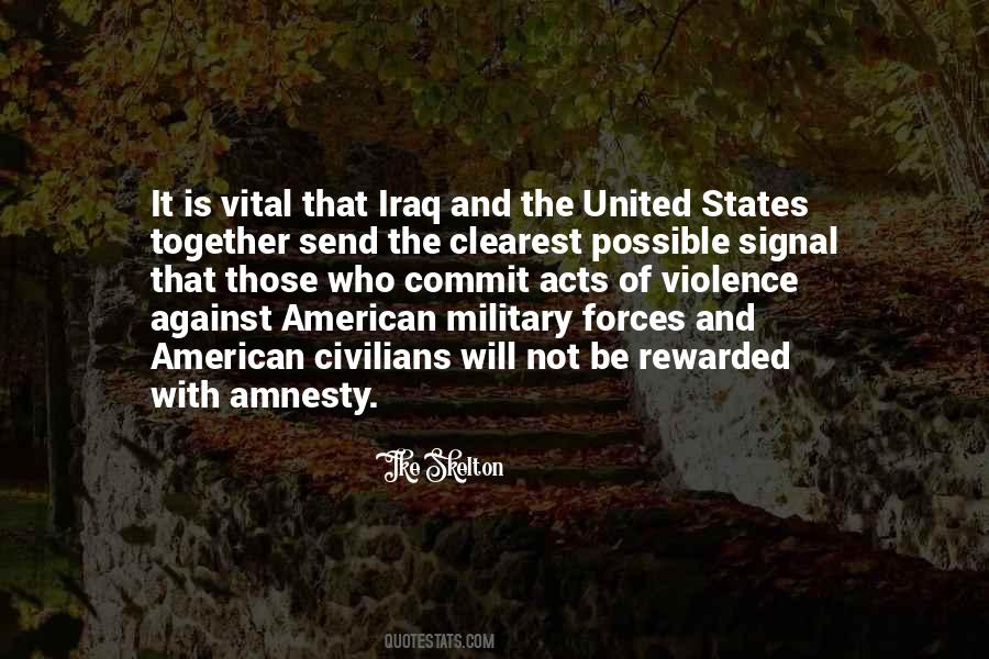 Quotes About American Military #1197228