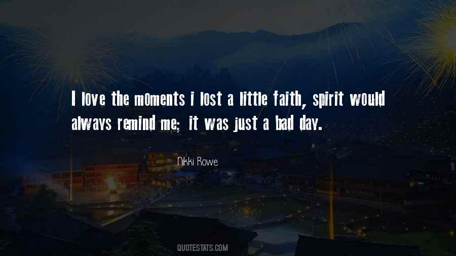 Little Faith Quotes #1147470