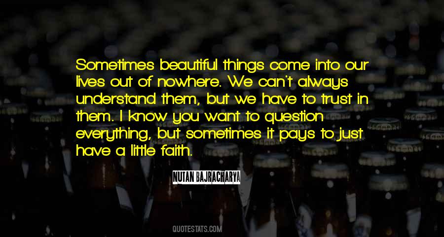 Little Faith Quotes #240193