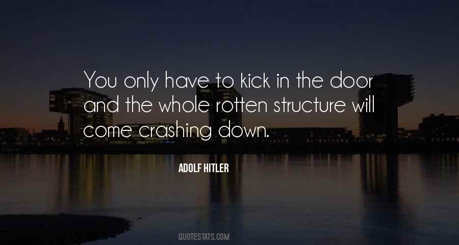 Quotes About Crashing Down #84094