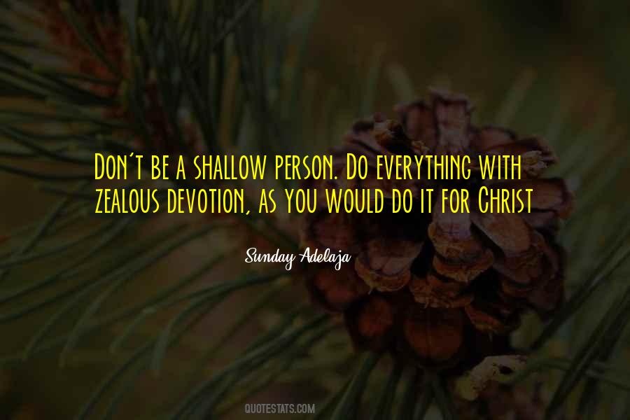 Quotes About Shallow Person #179598