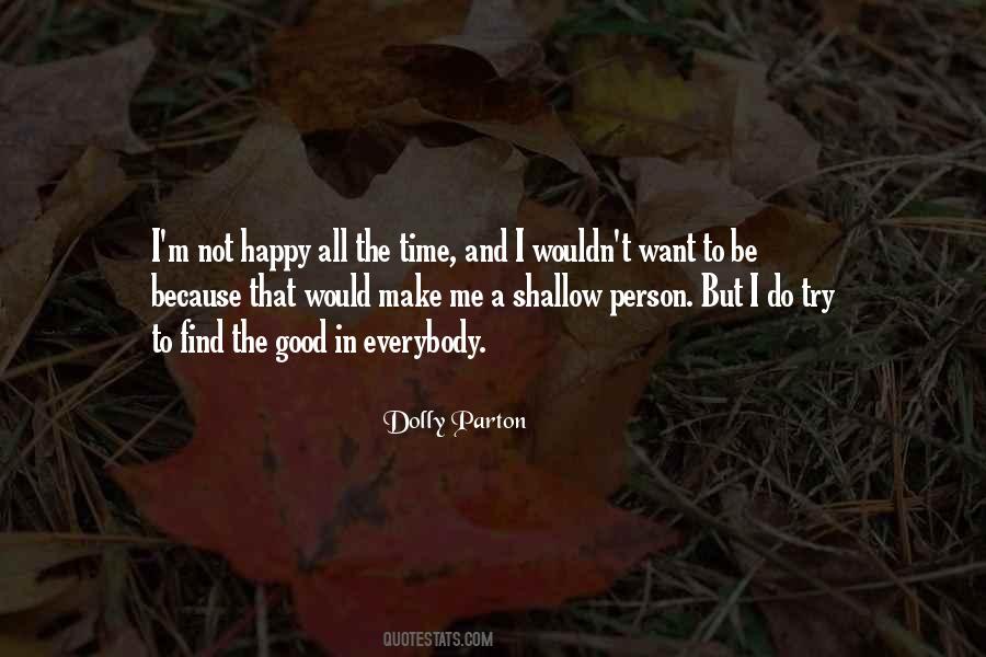 Quotes About Shallow Person #869219