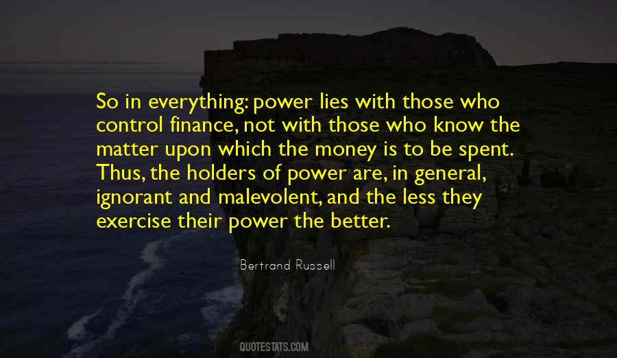 Quotes About Control And Power #194604