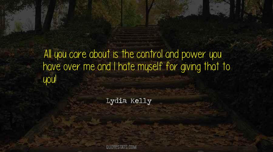 Quotes About Control And Power #558556