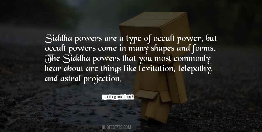 Quotes About Forms Of Power #1501699