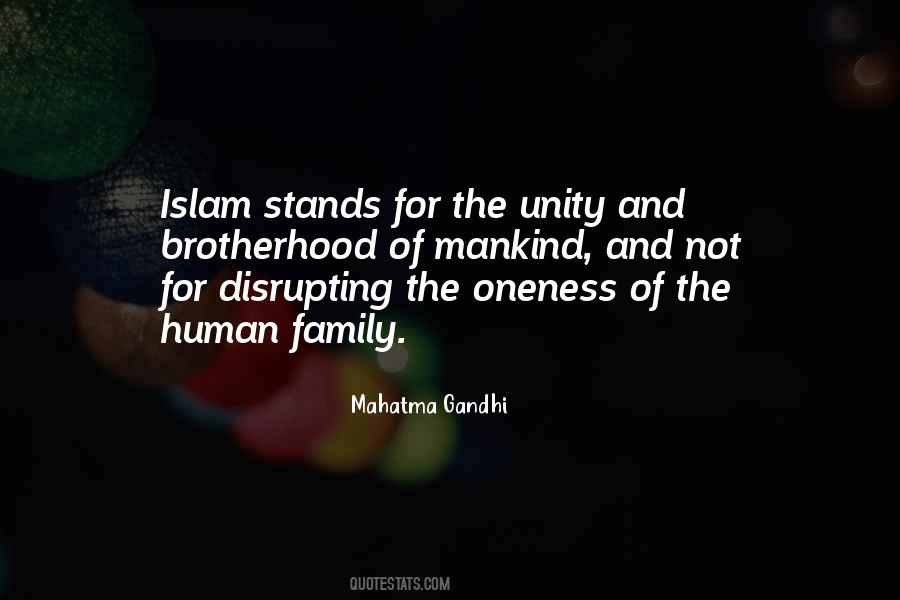 Unity Of Mankind Quotes #316006