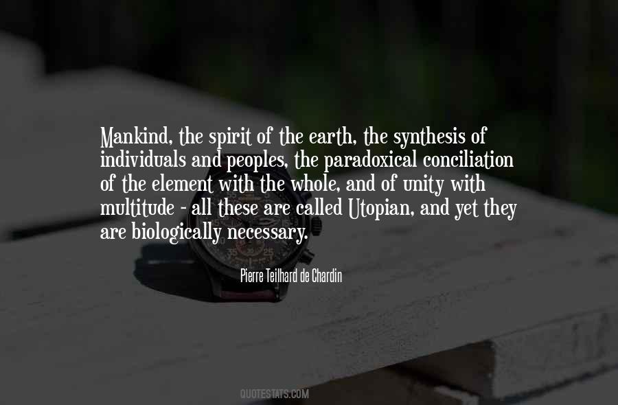 Unity Of Mankind Quotes #58080