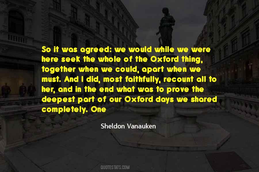 Quotes About Oxford #435150
