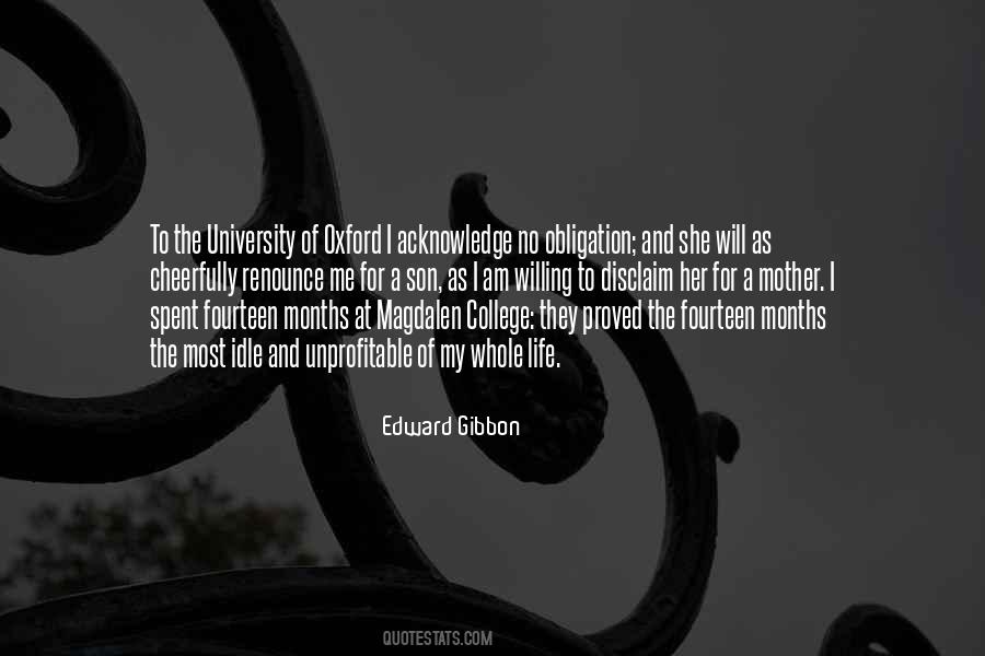 Quotes About Oxford #539175 Quotes About Oxford #539175
