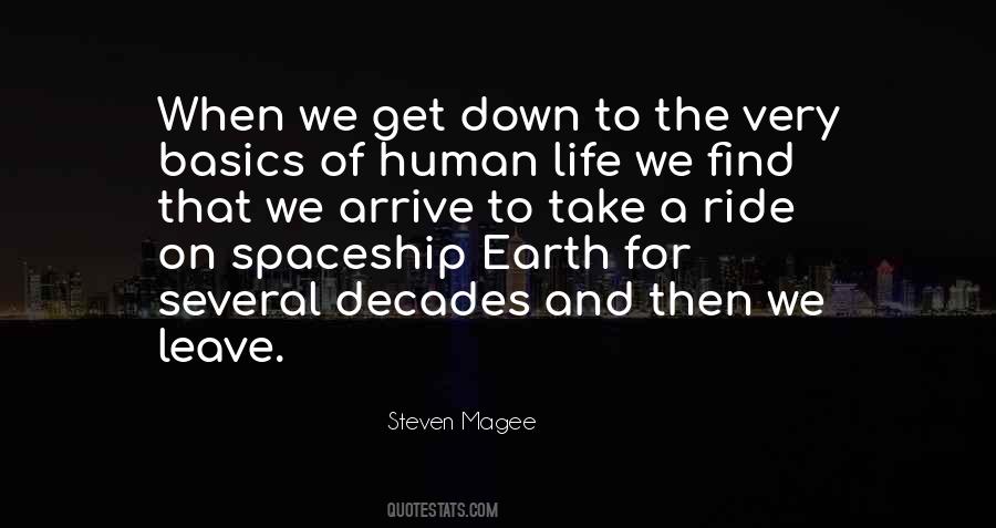Quotes About Spaceship Earth #1546464