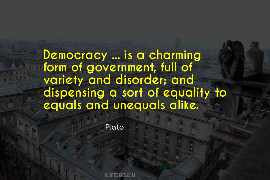 Quotes About Democracy Plato #1878628