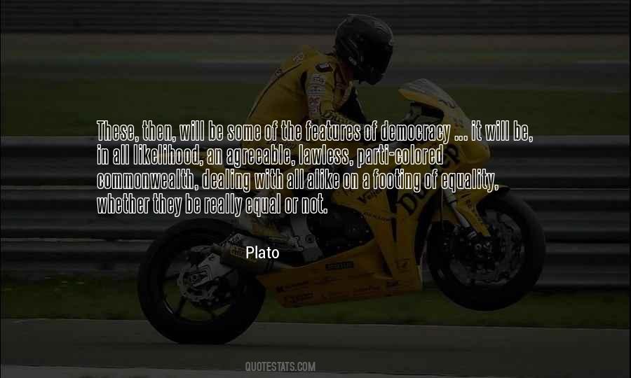 Quotes About Democracy Plato #814001