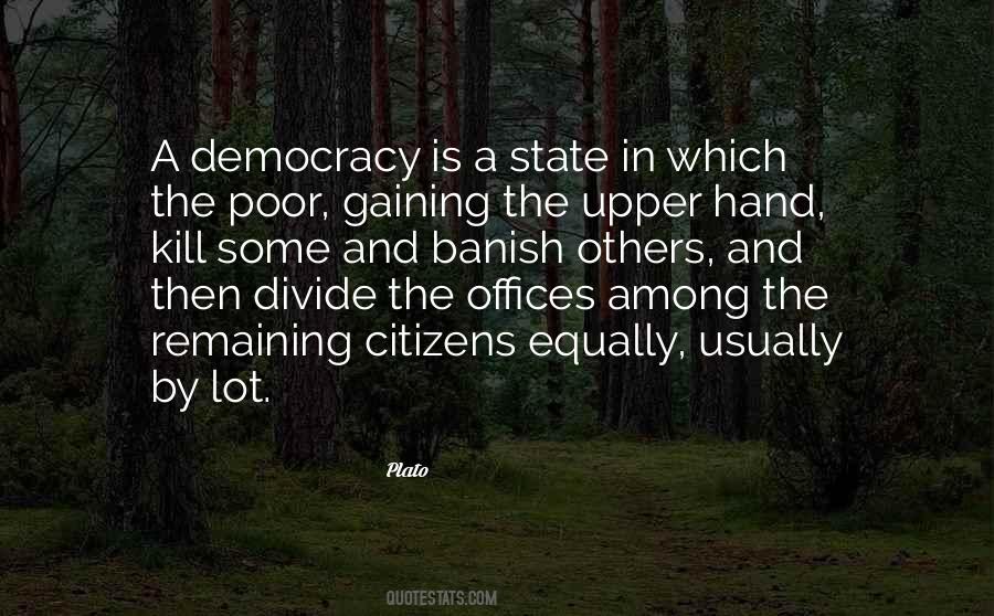 Quotes About Democracy Plato #876939