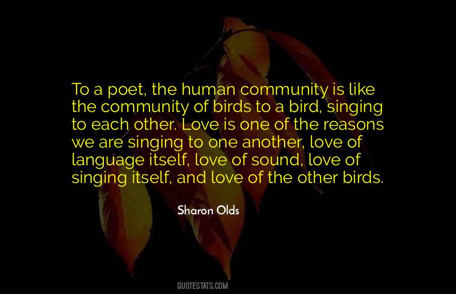 Love With Birds Quotes #1868421