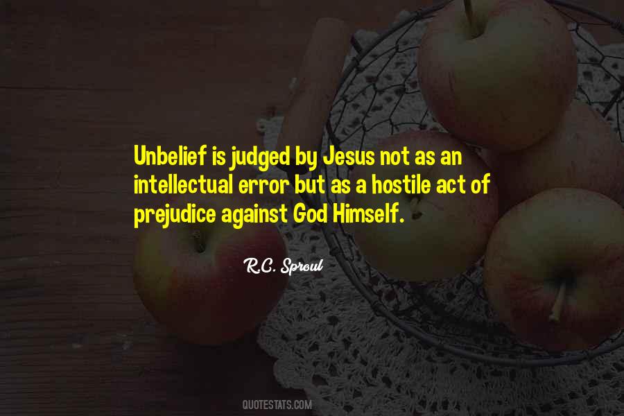 Quotes About Unbelief #1005254