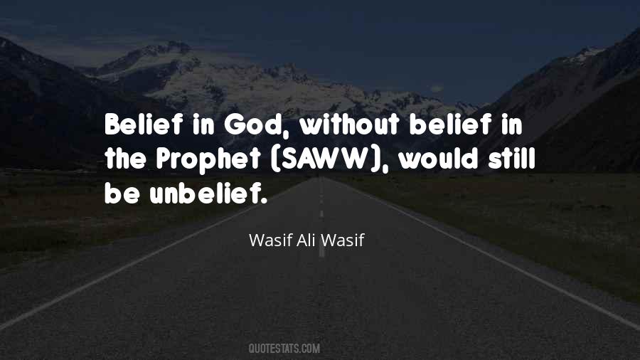 Quotes About Unbelief #917683