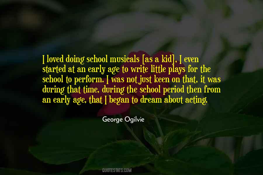 Acting School Quotes #256985