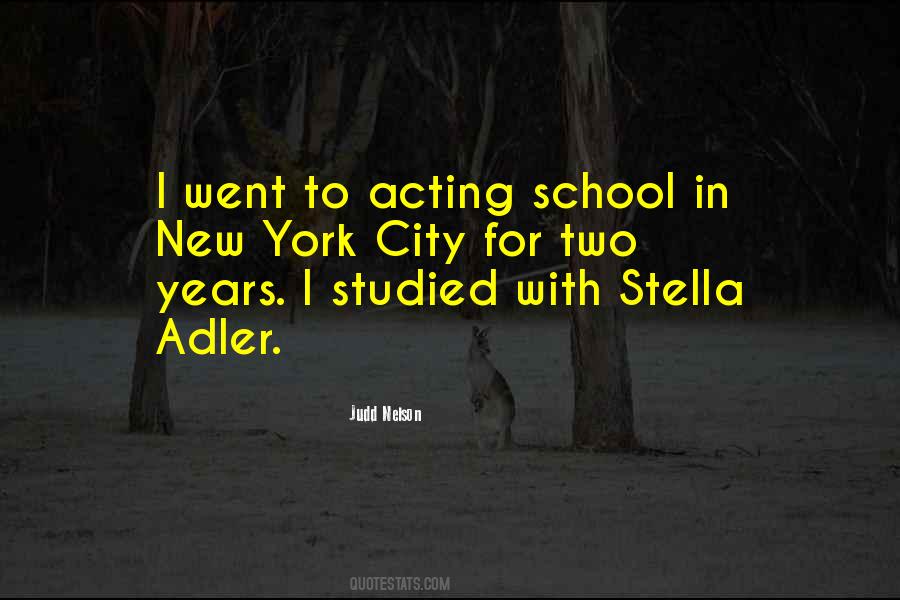 Acting School Quotes #325829