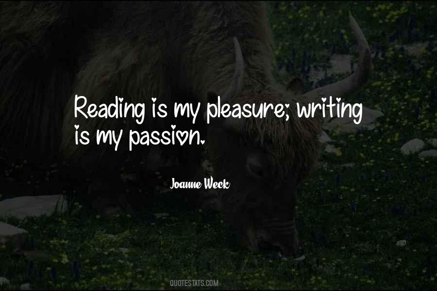 Passion For Reading Quotes #1047096