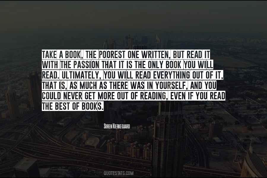 Passion For Reading Quotes #1331010