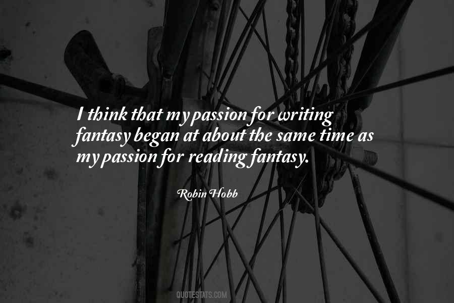 Passion For Reading Quotes #1445700