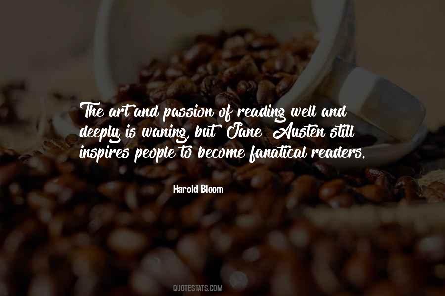 Passion For Reading Quotes #1662902