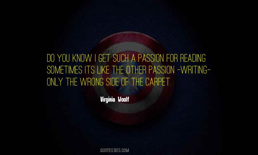 Passion For Reading Quotes #468515