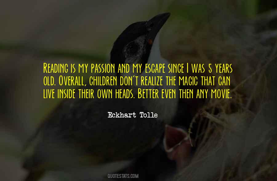 Passion For Reading Quotes #85911