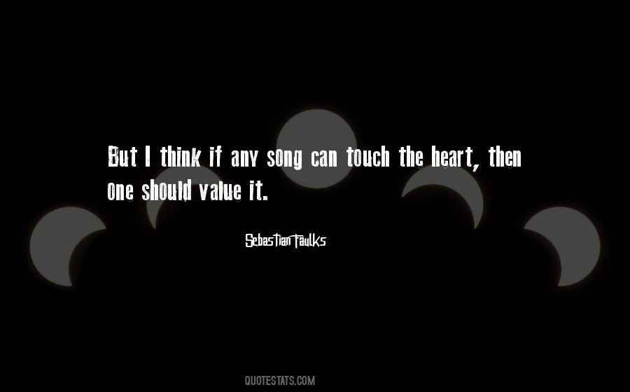 Touch The Heart Quotes #1090176