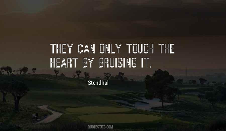 Touch The Heart Quotes #1587190