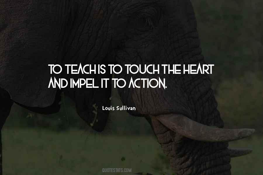 Touch The Heart Quotes #1831826