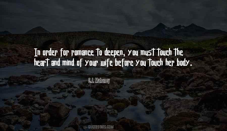 Touch The Heart Quotes #82528